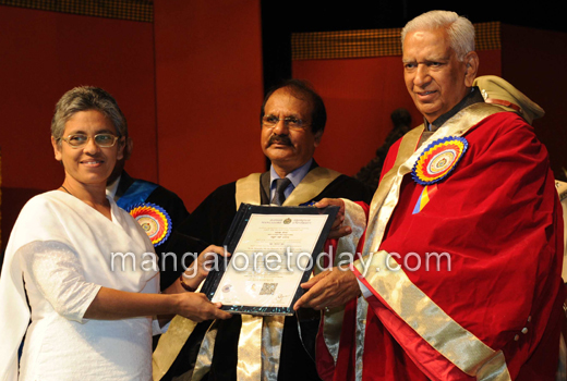 Mangalore univeristy convocation 2015